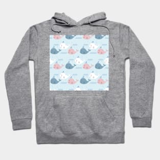 Whale kids design Hoodie